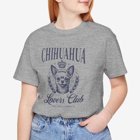 Chihuahua T-Shirt -  Chihuahua Lovers Club - Chihuahua Shirt for Women